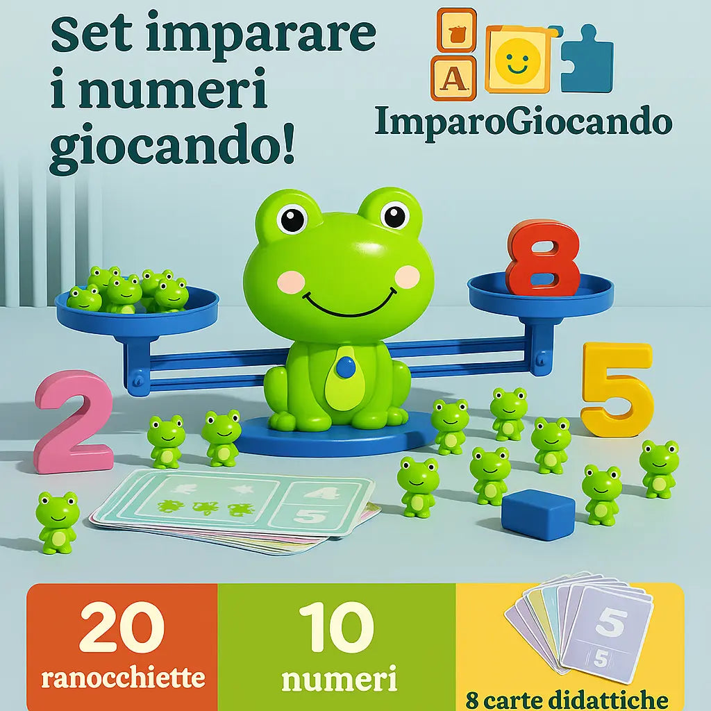 La Bilancia delle Ranocchie – Un Gioco di Famiglia