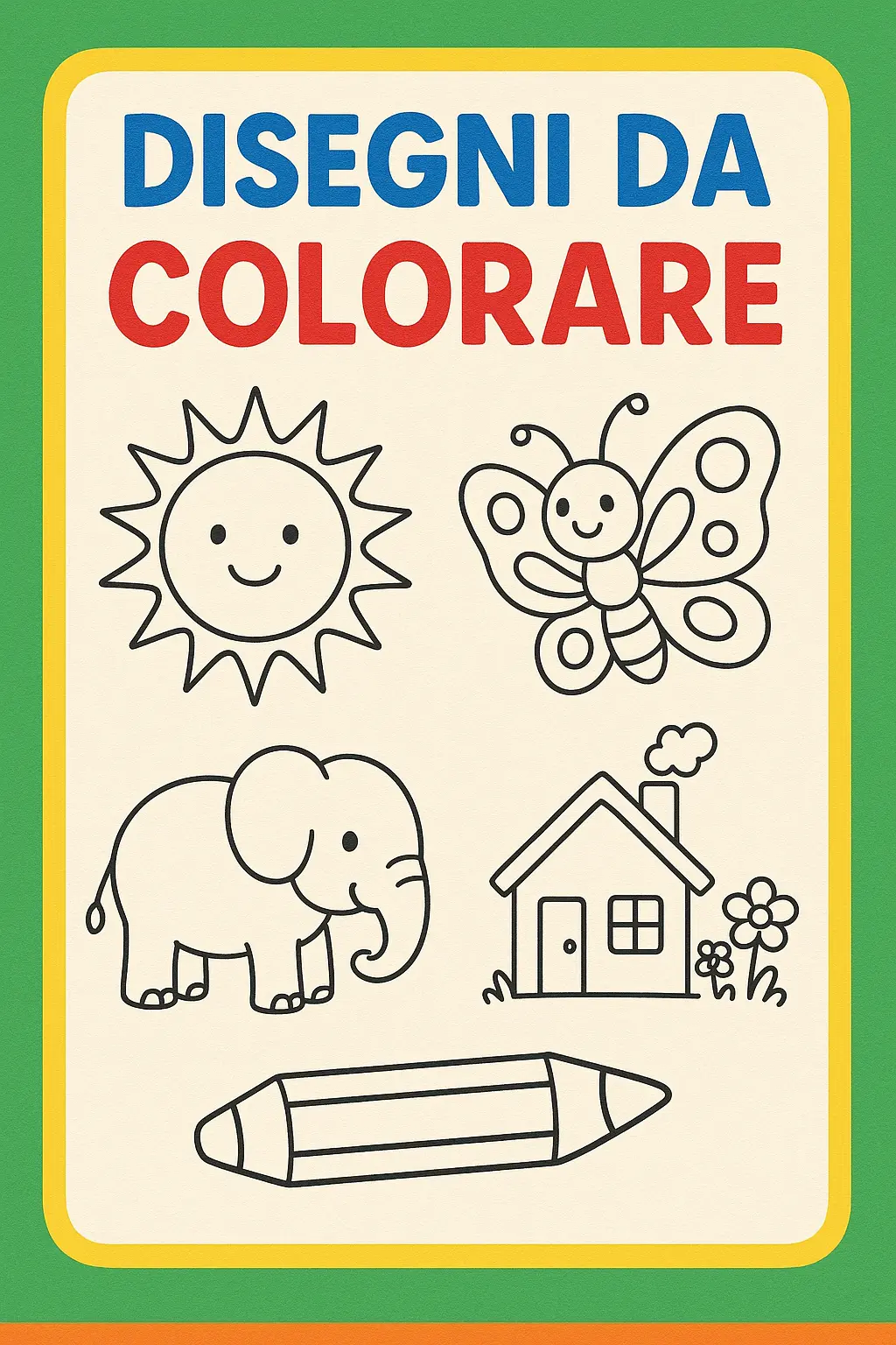 Disegni da colorare (e-book) ImparoGiocando