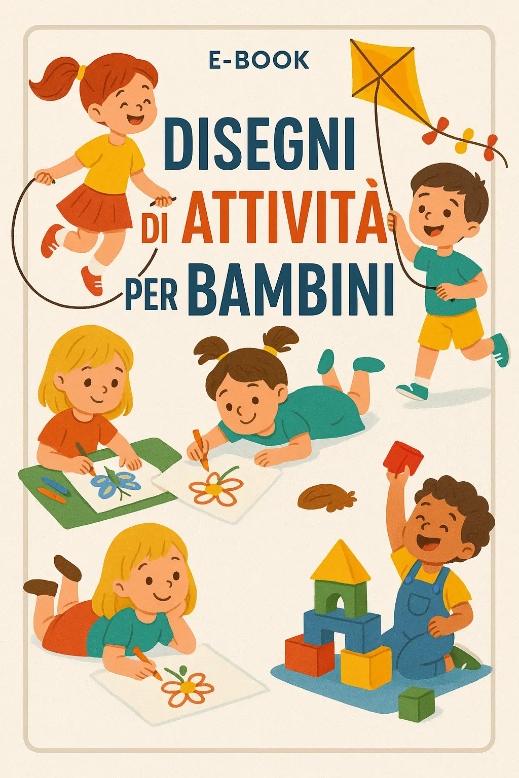 Disegni di attività per bambini (e-book)